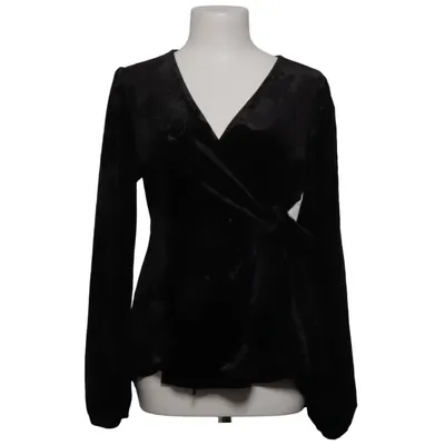 Cardigan cache-cœur (Noir) de Happy Holly Élasthane, Polyester