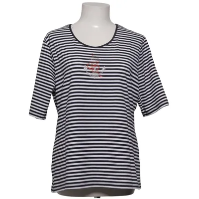 T-shirt (Vit, Svart) från Wico Bomull, Elastan