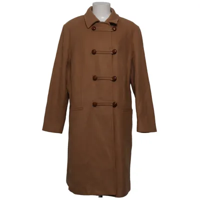 Manteau (Beige) de Violeta Polyamide, Polyester, Viscose, Laine