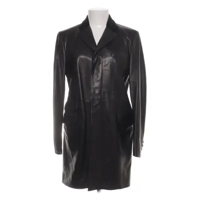 Läderkappa (Svart) från Ralph by Ralph Lauren Acetat, Kupro