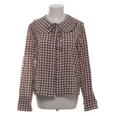 Skjorta (Brun, Vit) från Soulland Bomull, Viskos