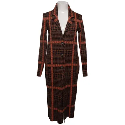 Coat (Brown, Black, Orange) from Christian Siriano