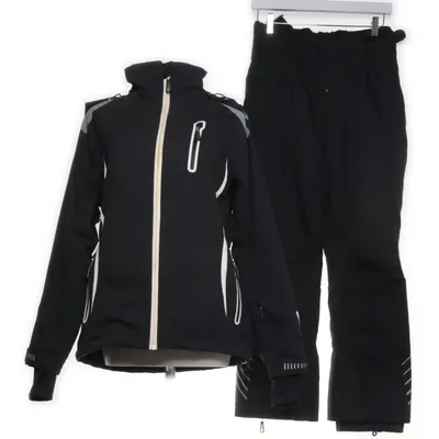 Skisæt (Sort) fra Crivit Polyester, Polyurethan