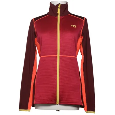Trainingsjacke (Rot, Lila, Gelb, Mehrfarbig) von Kari Traa Elasthan, Polyester
