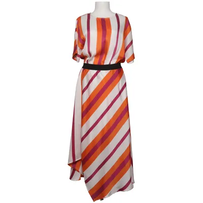 Jurk (Oranje, Lila, Wit, Meerkleurig) van Reserved Polyester