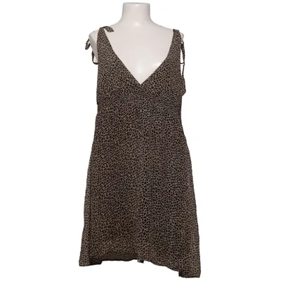 Strandjurk (Beige, Zwart) van Smirk Zijde, Viscose