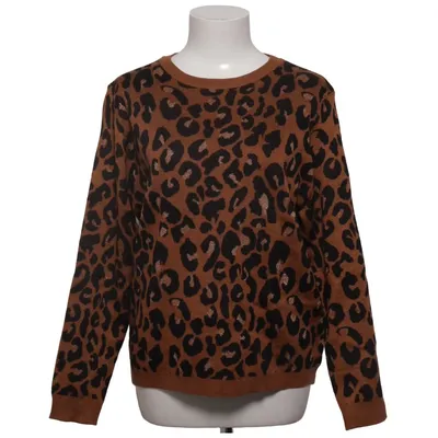 Pull-over (Marron, Noir) de Daphnea Acrylique, Polyamide, Polyester, Laine