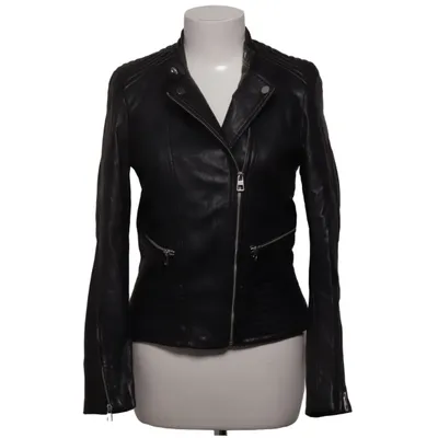 Bikerjacka (Svart) från H&M Polyester, Polyuretan