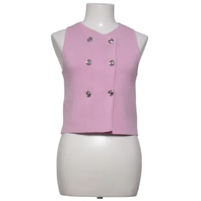 Weste (Pink) von Zara Polyester, Viskose