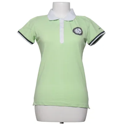 Polo shirt (Green, White) from Marine Scandinavian Sportswear Cotton