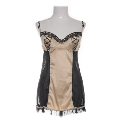 Negligé (Beige, Schwarz) von Hunkemöller Elasthan, Polyamid, Polyester