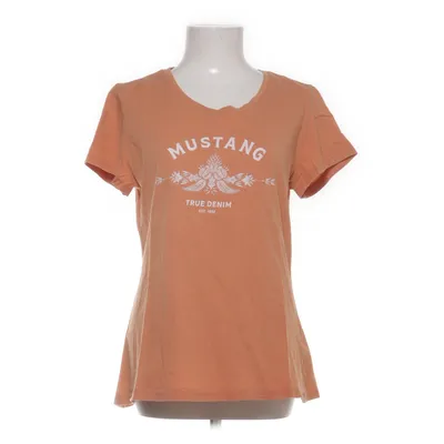 T-shirt (Brun) fra Mustang True Denim Bomuld