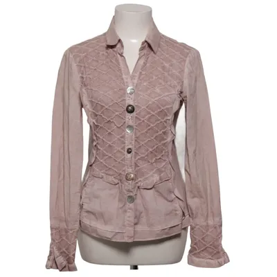 Blus (Beige) från Elly Bomull, Silke, Viskos