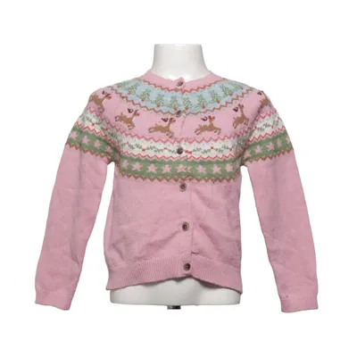 Cardigan (Rose, Multicolore) de Mini Boden Coton, Polyamide, Laine