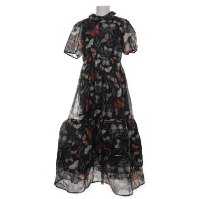 Maxi jurk (Zwart, Meerkleurig) van Disturbia Katoen, Polyamide, Polyester
