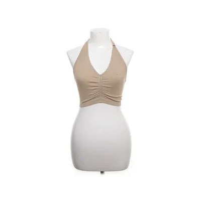 Haltertop (Beige) van Stradivarius Polyester