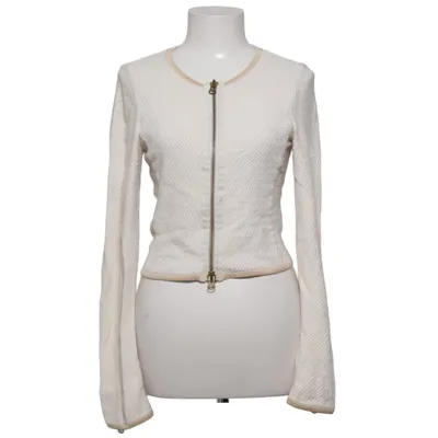 Jacket (Beige) from Vanilia Cotton, Elastane, Polyester, Polyurethane, Viscose