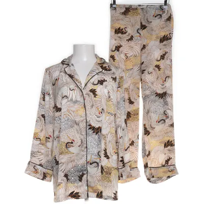 Pyjamas (Vit, Flerfärgad) från Ella M Lindex Polyester