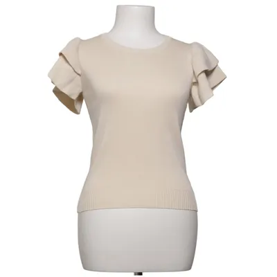 Top (Beige) from Emma & Ashley Elastane, Viscose