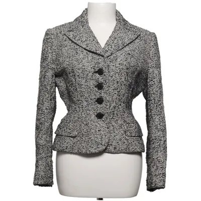 Blazer (Gray, Black, White) from By Malene Birger Acetate, Nylon, Viscose, Wool