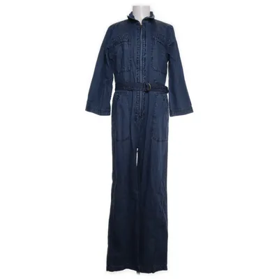 Jumpsuit (Blauw) van By-Bar Amsterdam Katoen