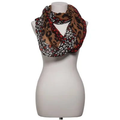 Infinity scarf (Brown, Red, Multicolored) from Street One Polyester