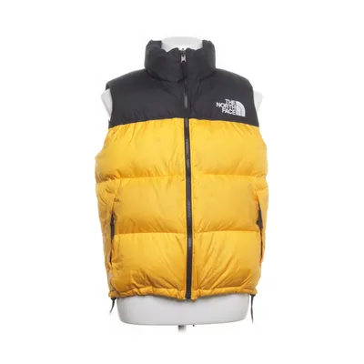 Down vest (Black, Yellow) from The North Face Nylon, Down