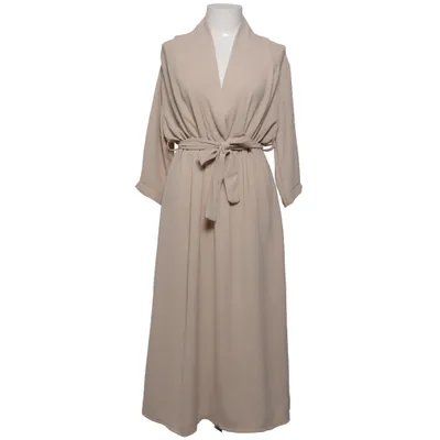 Maxi jurk (Beige) van Lily Rose Elastaan, Polyester