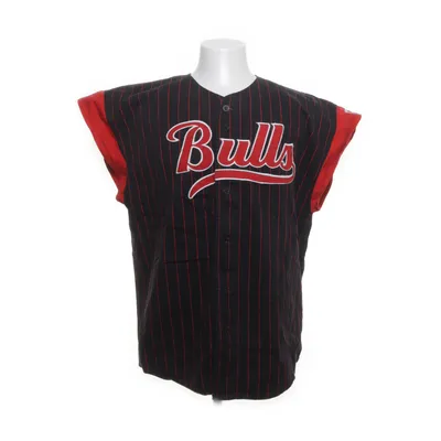 Baseball T-shirt (Black, Red) from Starter Cotton