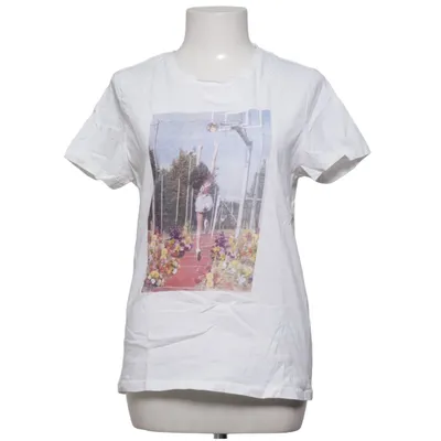 T-shirt (White, Multicolored) from ONLY Organic cotton
