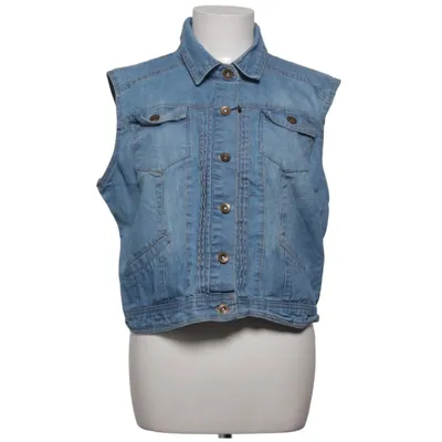 Denim vest (Blue) from Taxi Cotton, Elastane, Polyester