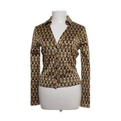 Shirt (Geel, Groen, Beige, Zwart) van Zara Elastaan, Polyester