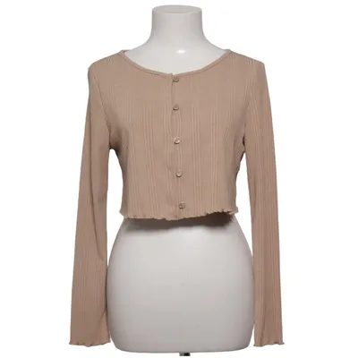 Cardigan (Beige) fra Shein Elastan, Polyester