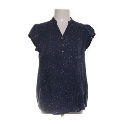 Mammatopp (Blå, Vit) från H&M Mama Bomull