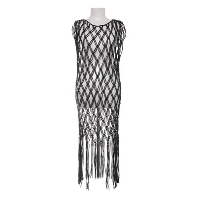 Strandklänning (Svart) från Zara Bomull, Elastan