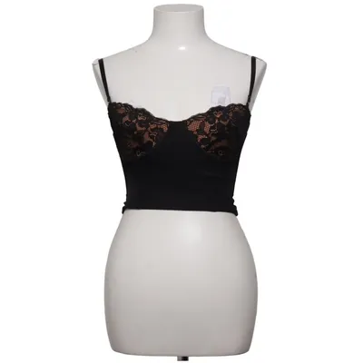 Crop top (Sort, Brun) fra Tiger Mist Elastan, Polyester