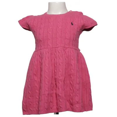 Kjole (Pink) fra Ralph Lauren Bomuld, Polyamid, Viscose, Uld