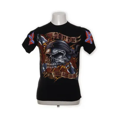 T-shirt (Black, Multicolored) from Heavy Metal Cotton