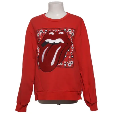 Collegetröja (Röd) från Desigual Bomull, Elastan, Polyester