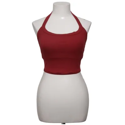 Haltertop (Rood) van Oner Active Elastaan, Viscose