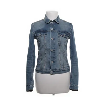Spijkerjas (Blauw) van Denim Katoen, Elastaan