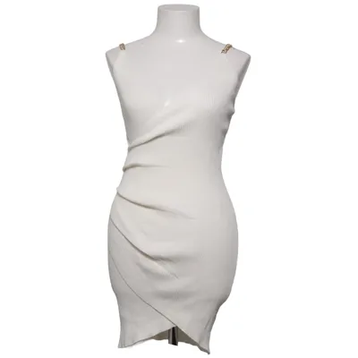 Jurk (Wit) van Azara Katoen, Polyester