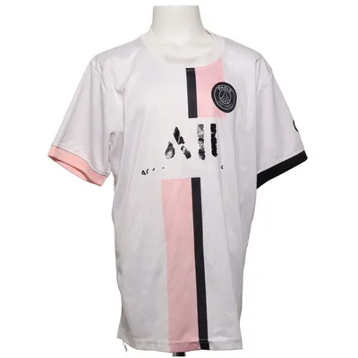 Maillot de football (Blanc, Rose, Noir) de Paris Saint-Germain Polyester
