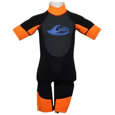 Combinaison de plongée (Noir, Orange) de Gills Polyester