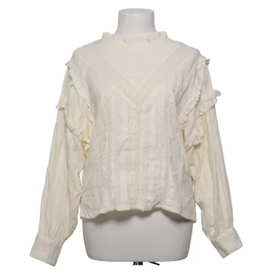 Blouse (White) from Mango Cotton