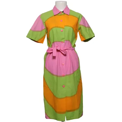 Skjortklänning (Rosa, Grön, Orange) från Mika Piirainen Marimekko Bomull