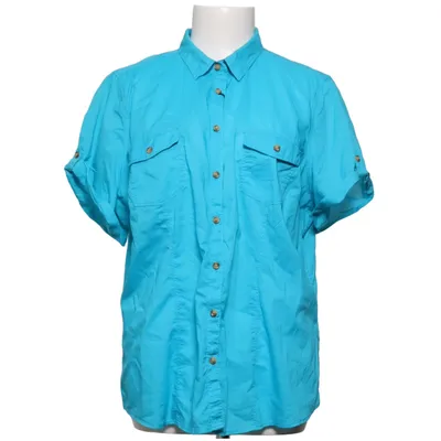 Korte mouwen shirt (Blauw) van Yessica Katoen