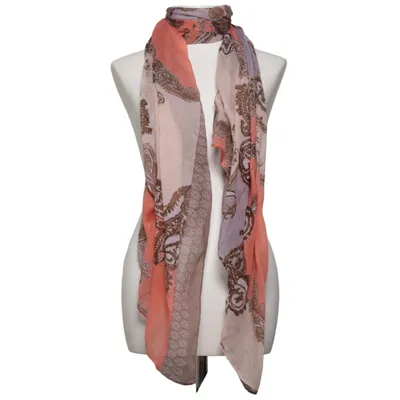 Shawl (Red, Brown, Multicolored) from Seven East Viscose
