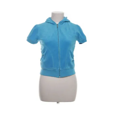 Kortärmad huvtröja (Blå) från Juicy Couture Bomull, Polyester