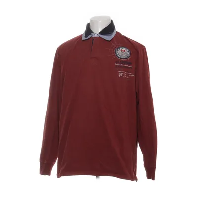 Rugbytröja (Röd) från Kitaro Bomull, Polyester